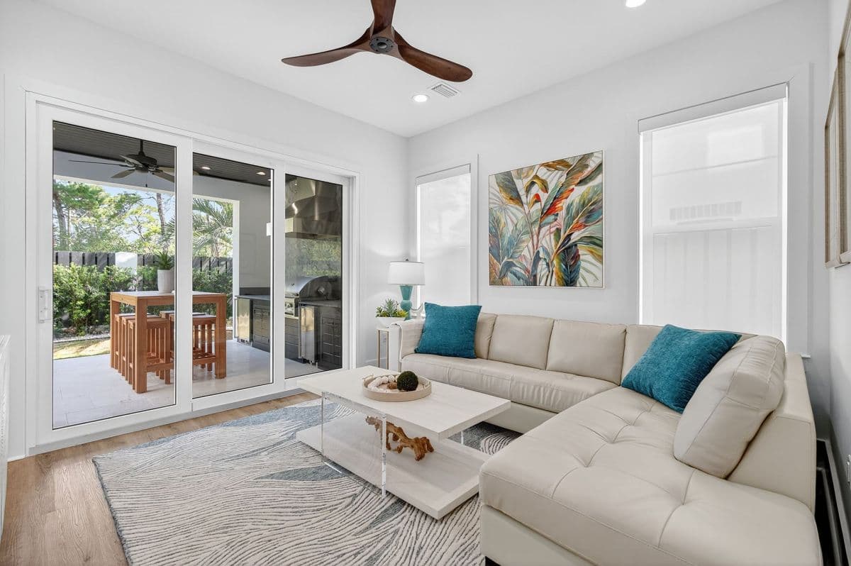 Villa Rosa living space